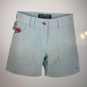 Amundsen Corduroy Shorts in Light Blue